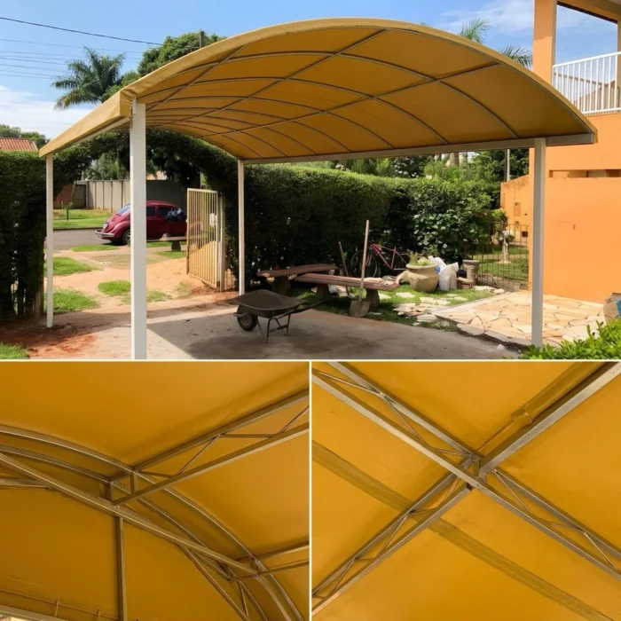 Cobertura Fixa de Lona PVC