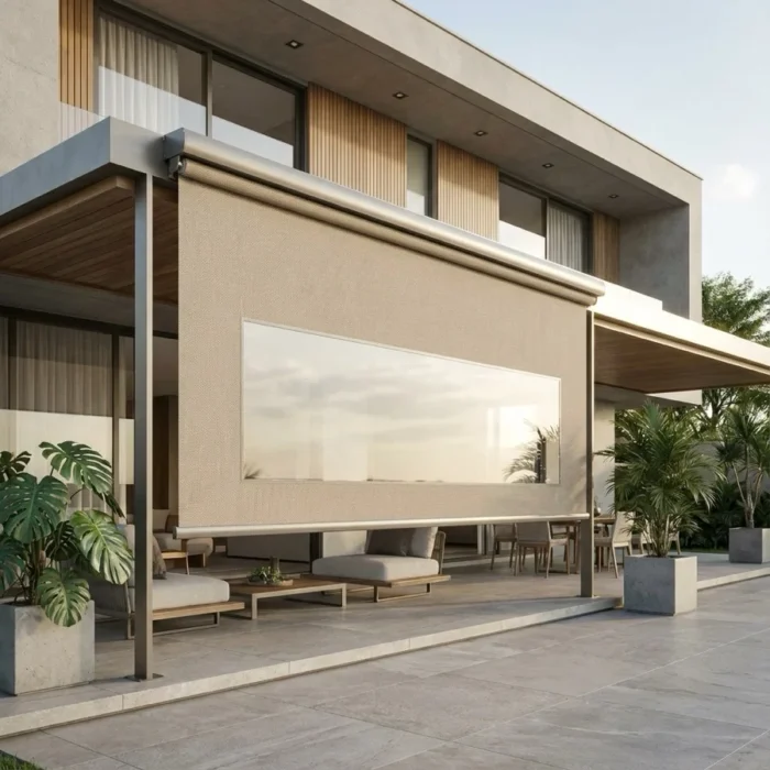 Toldo Cortina de Lona PVC