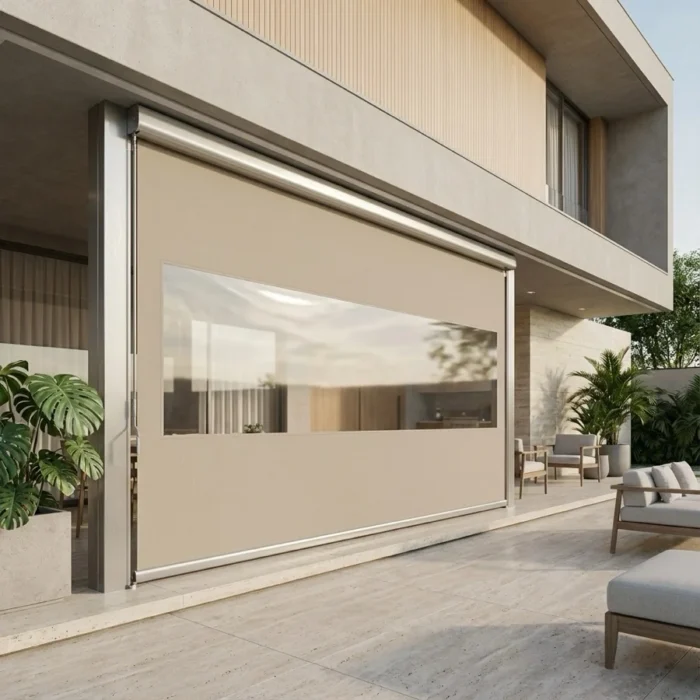 Toldo Cortina de Tela Screen