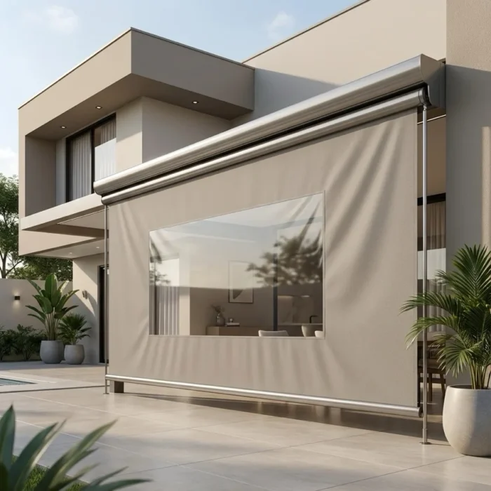 Toldo Cortina de Tela Screen