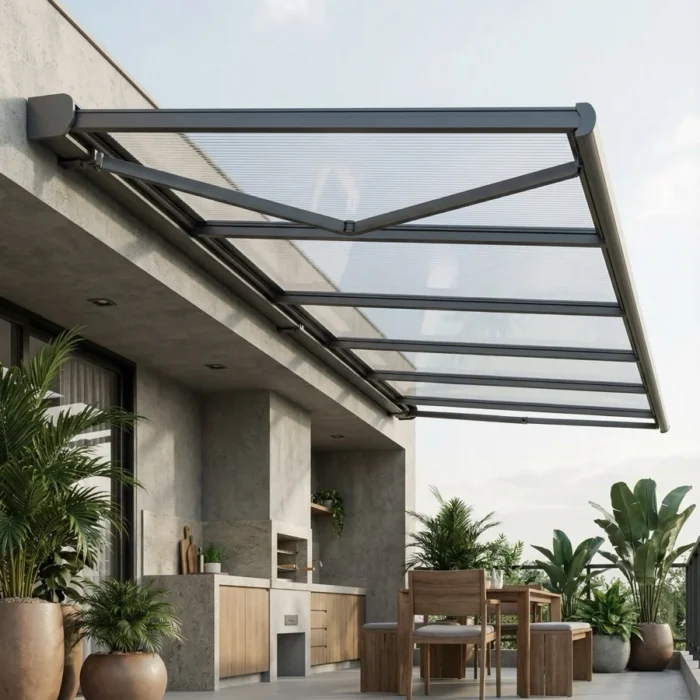 Toldo de Policarbonato Alveolar